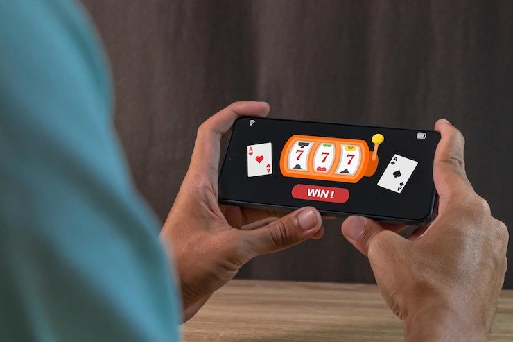 Visual dealer kasino langsung sedang berinteraksi dengan pemain secara real-time